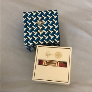 NIB TORY Burch FitBit Flex Leather Bracelet